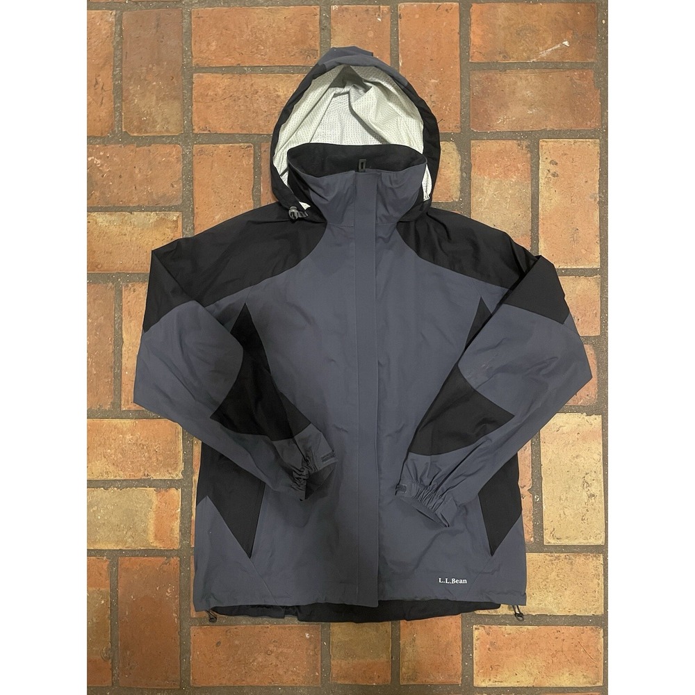 LL Bean Womens Rain Jacket Sz S Small Outershell Coat